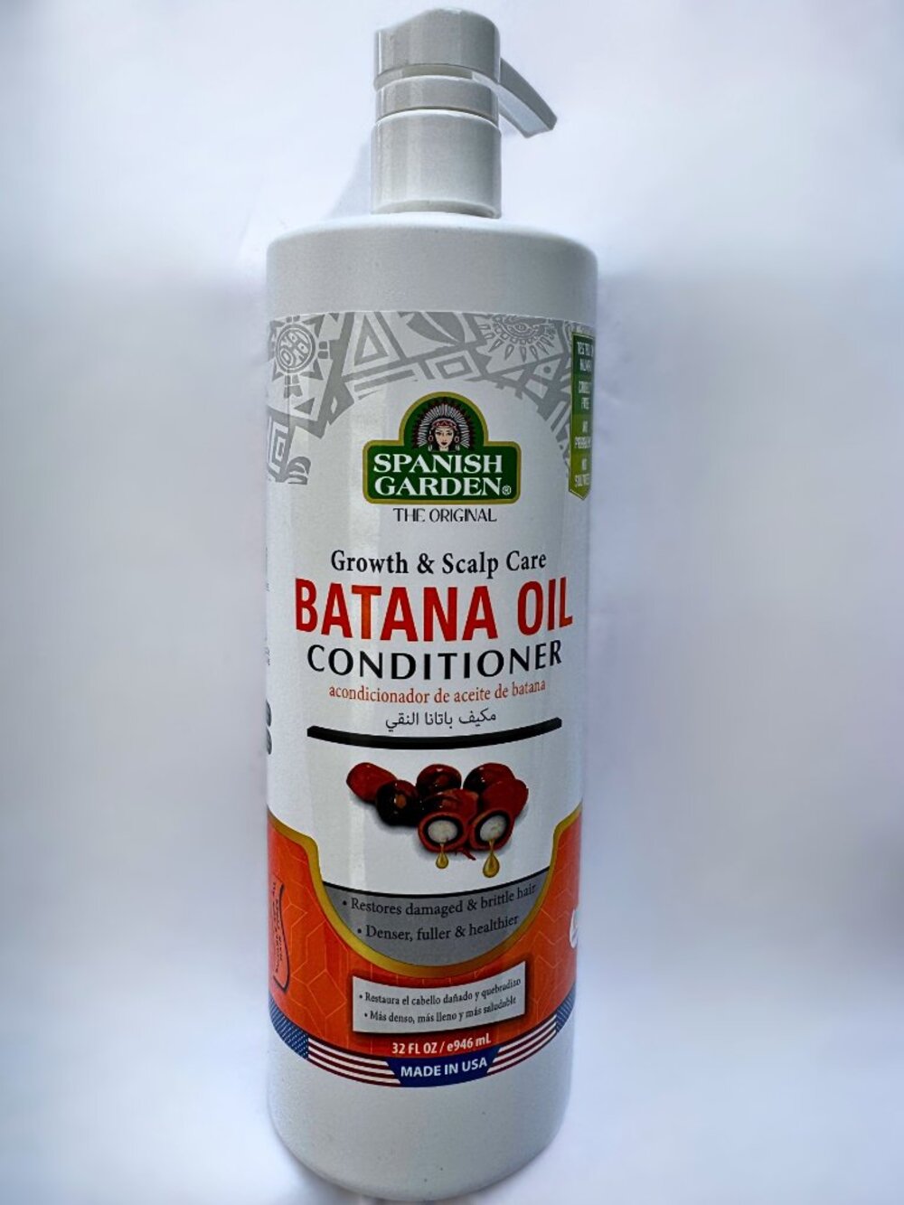 Spanish Garden Hair Growth & Scalp Care Batana Oil Conditioner - 32 fl oz